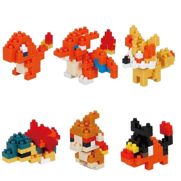 Pokémon Type Fire Set 1 is a blind box complete set of 6 unique characters! - Picture 1 of 6